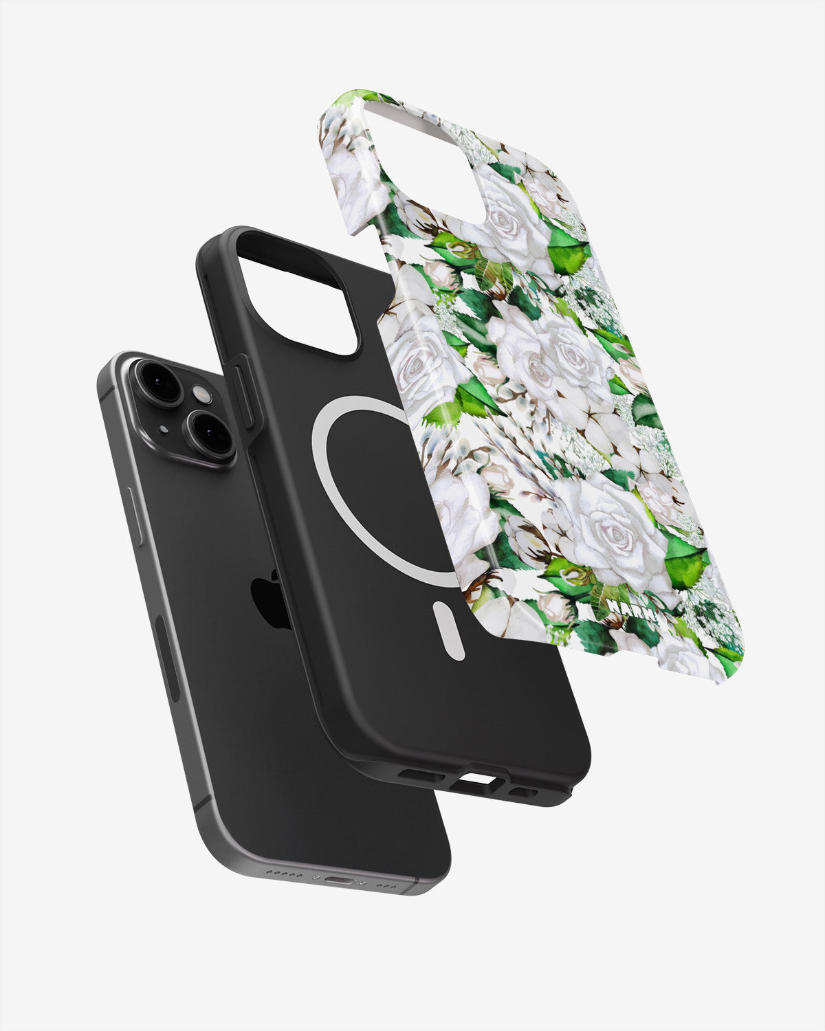 iPhone 14 Plus Tough Case – White Bloom - View 2