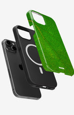iPhone 14 Plus Tough Case – Green Leafy - View 2