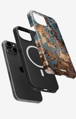 iPhone 14 Plus Tough Case – Molten Gold - View 2