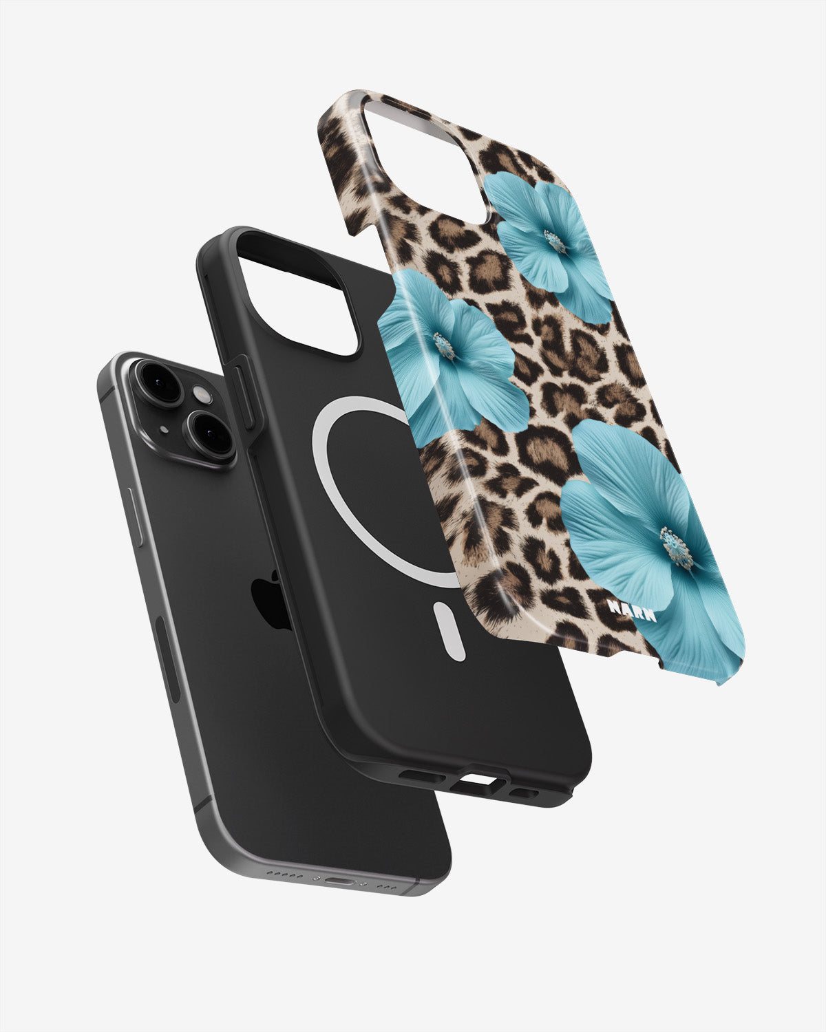 iPhone 14 Plus Tough Case – Blooming Jungle - View 2