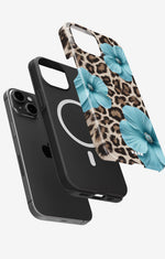 iPhone 14 Plus Tough Case – Blooming Jungle - View 2