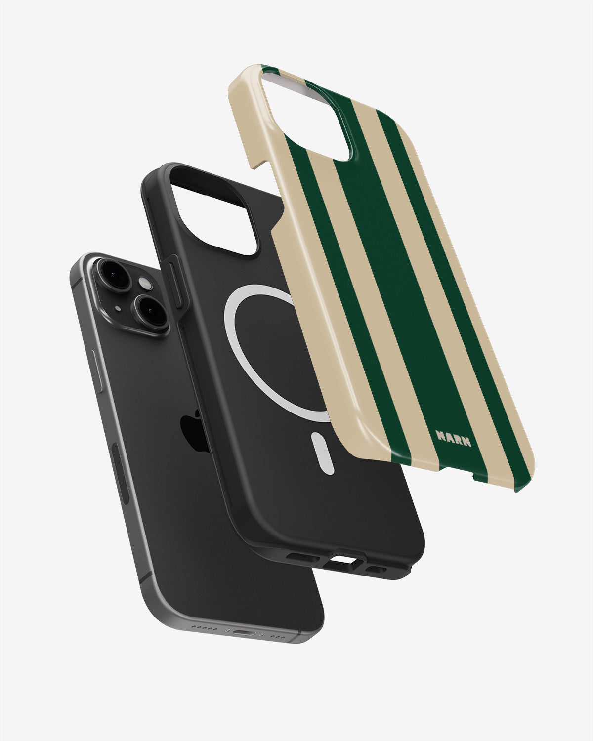 iPhone 14 Plus Tough Case – Vert Stripe - View 2