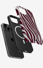 iPhone 14 Plus Tough Case – Velvet Zebra - View 2