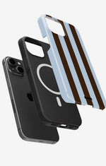 iPhone 14 Plus Tough Case – Bistro Stripes - View 2