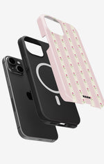 iPhone 14 Plus Tough Case – Rose Lines - View 2