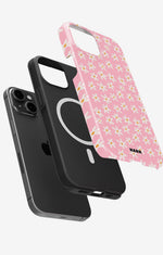 iPhone 14 Plus Tough Case – Pink Daisy - View 2