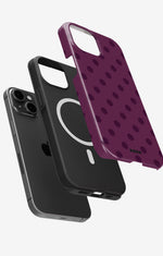 iPhone 14 Plus Tough Case – Plum - View 2
