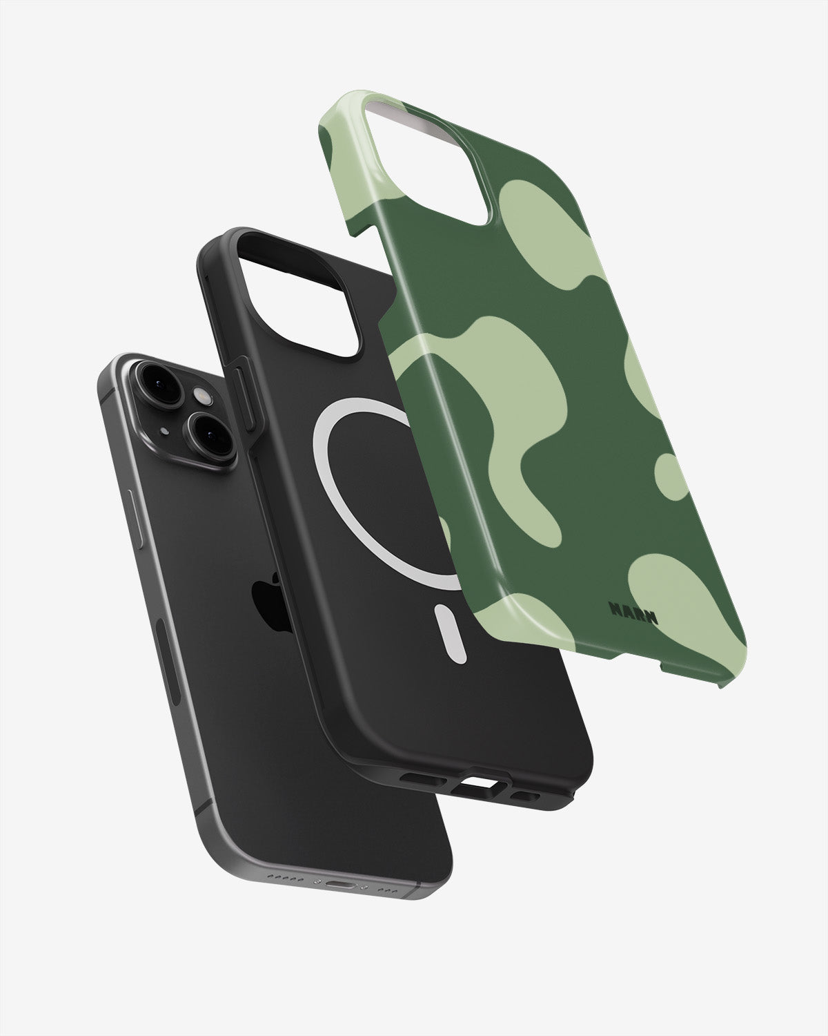 iPhone 14 Plus Tough Case – Green Blend - View 2