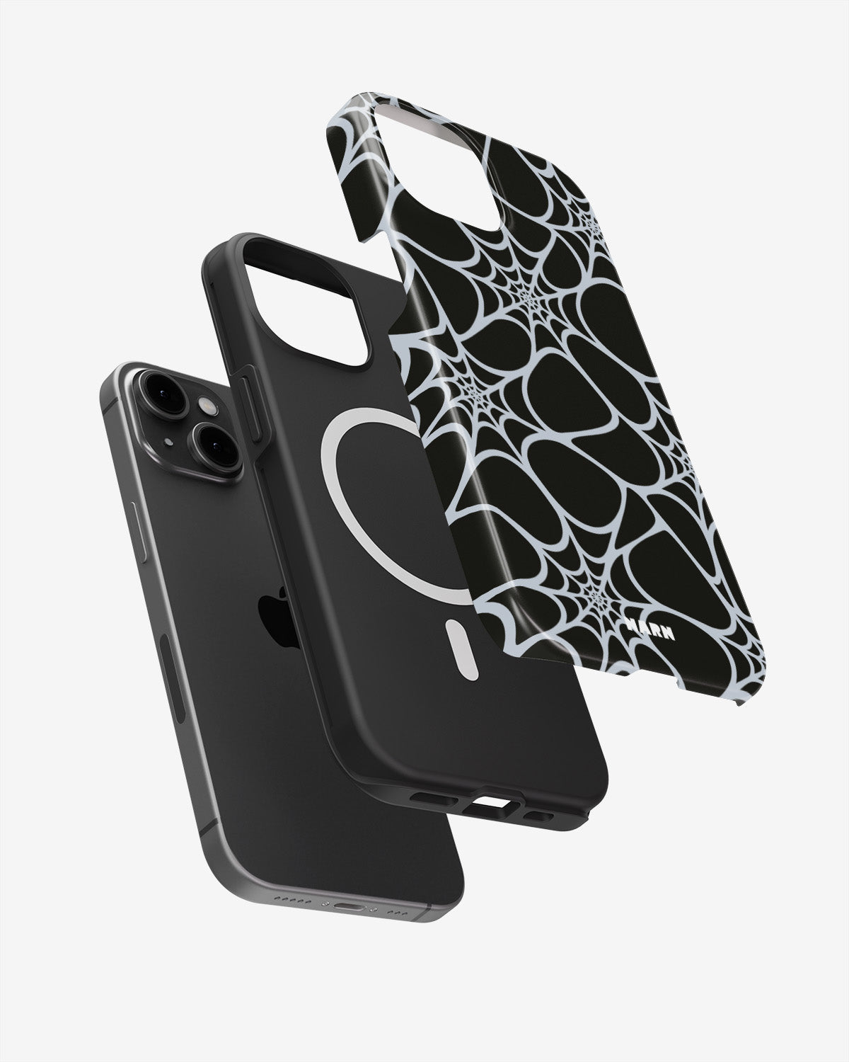 iPhone 14 Plus Tough Case – Spiderweb - View 2