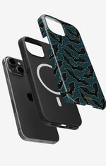 iPhone 14 Plus Tough Case – Midnight Bats - View 2