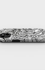iPhone 14 Plus Tough Case – Japanese Pattern - View 3