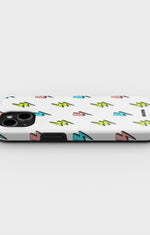 iPhone 14 Plus Tough Case – Lightning Bolts - View 3