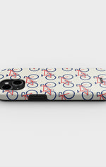 iPhone 14 Plus Tough Case – Vintage Bicycle - View 3