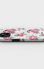 iPhone 14 Plus Tough Case – Birds Among Roses - View 3