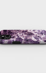 iPhone 14 Plus Tough Case – Purple Marble - View 3