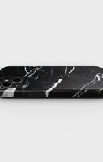 iPhone 14 Plus Tough Case – Black Marble - View 3
