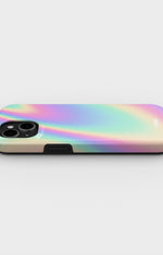 iPhone 14 Plus Tough Case – Rainbow Haze - View 3