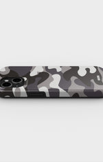 iPhone 14 Plus Tough Case – Grey Camo - View 3