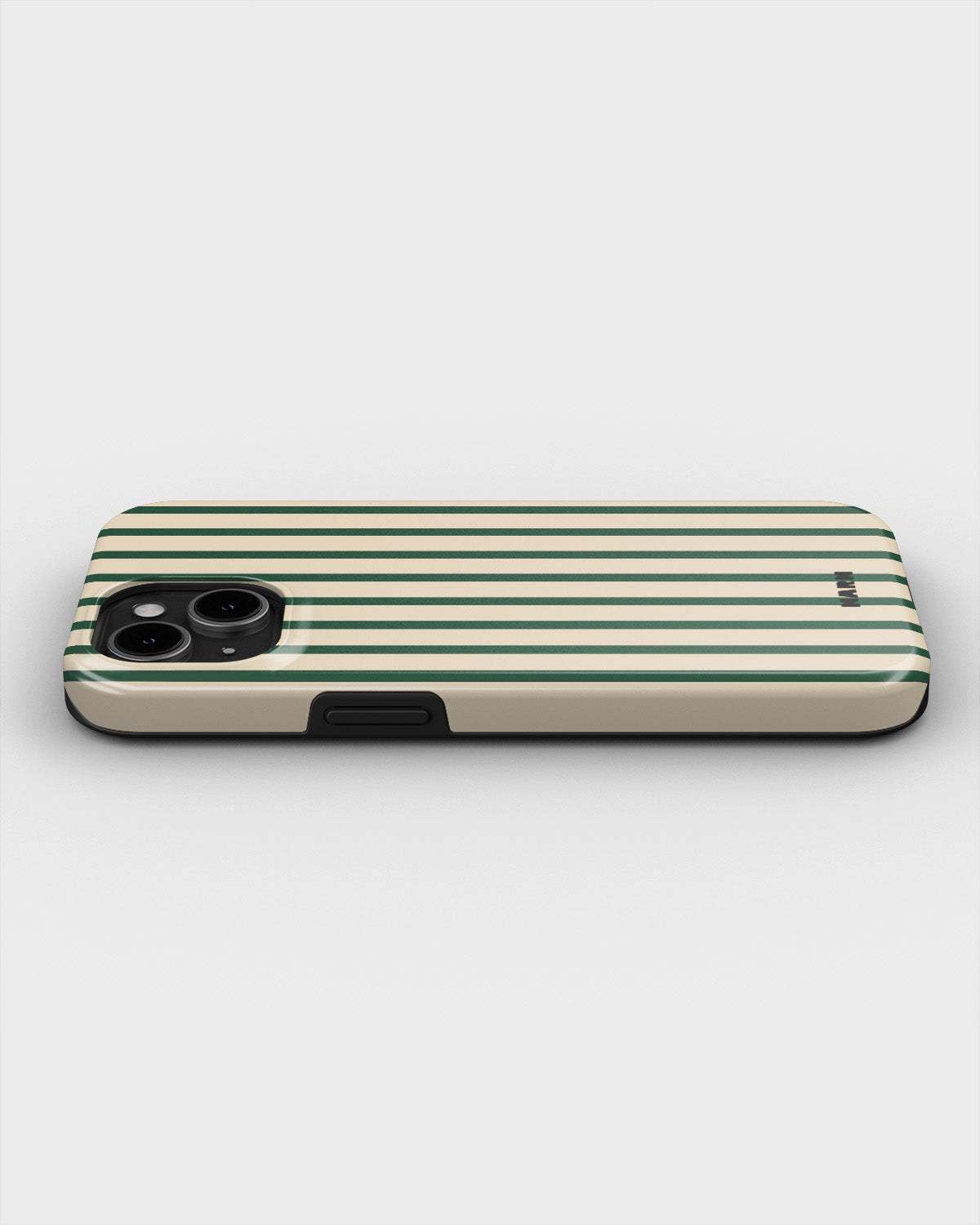 iPhone 14 Plus Tough Case – Evergreen Stripe - View 3