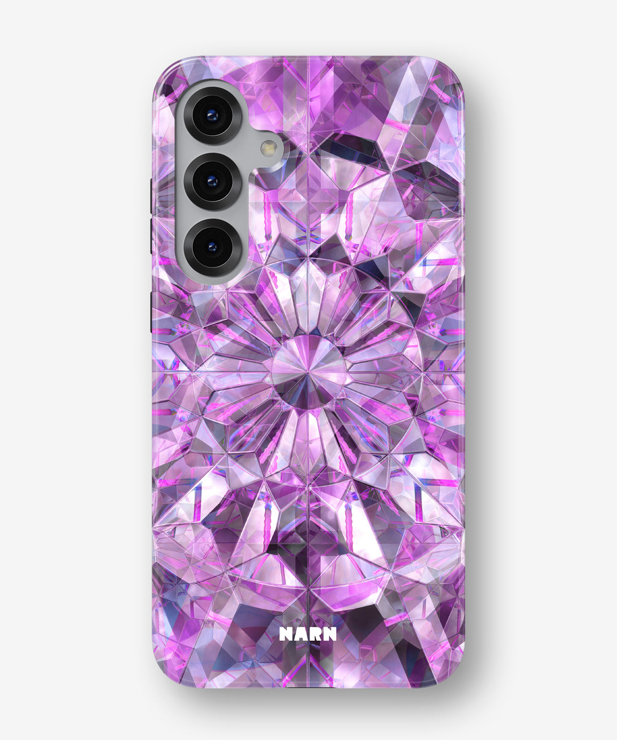 Samsung Galaxy S24 FE Tough Case – Lavender Crystals - View 1