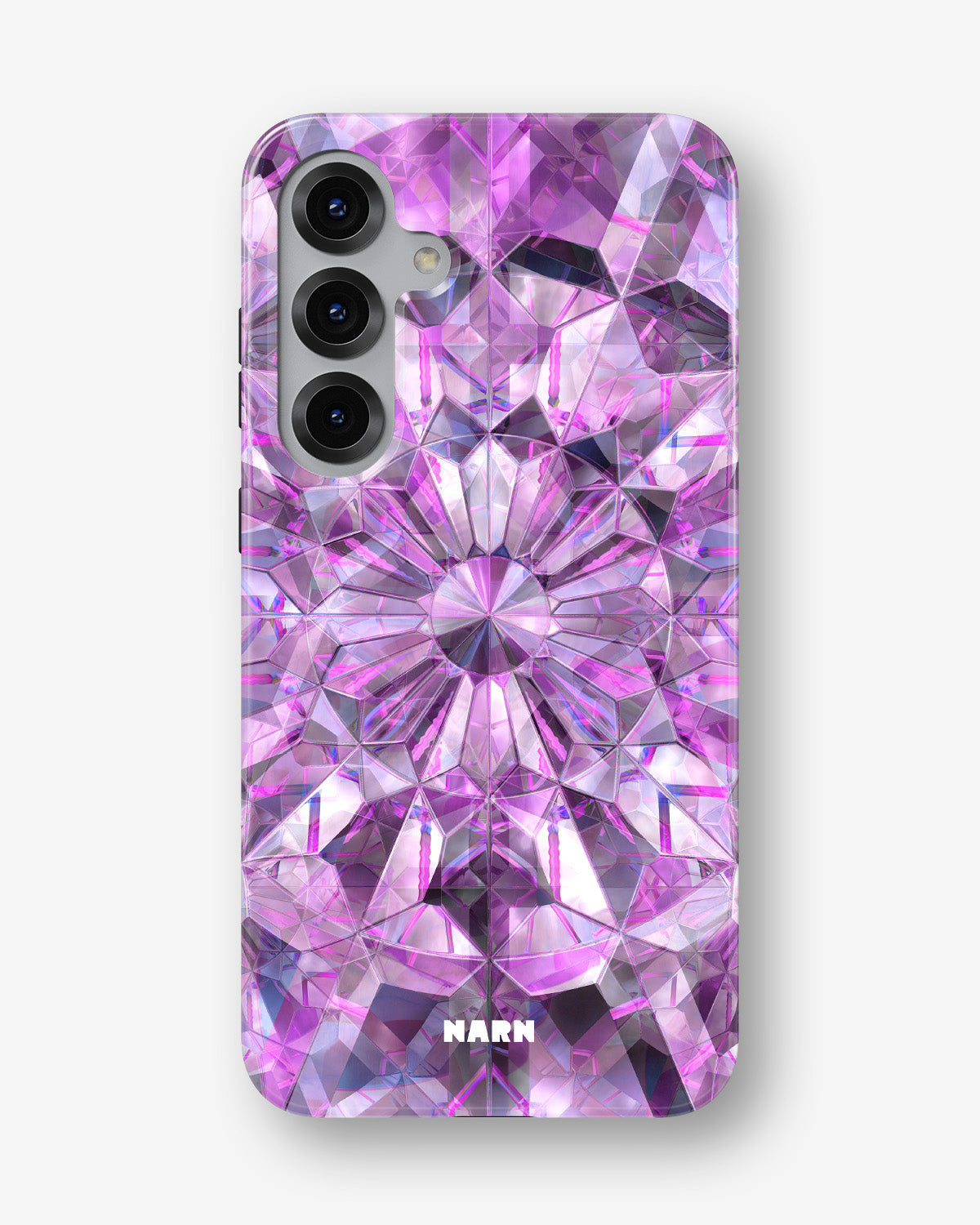 Samsung Galaxy S24 FE Tough Case – Lavender Crystals - View 1