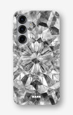 Samsung Galaxy S24 FE Tough Case – Grey Crystals - View 1