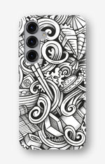 Samsung Galaxy S24 FE Tough Case – Japanese Pattern - View 1