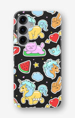 Samsung Galaxy S24 FE Tough Case – Cute Stickers - View 1