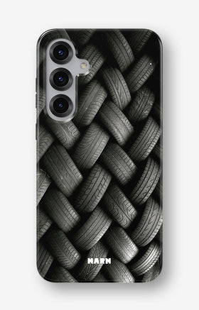 Samsung Galaxy S24 FE Tough Case – Tires Wall - View 1