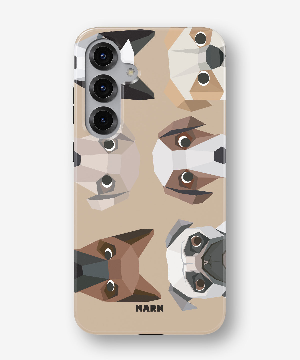 Samsung Galaxy S24 FE Tough Case – Cute Dogs - View 1