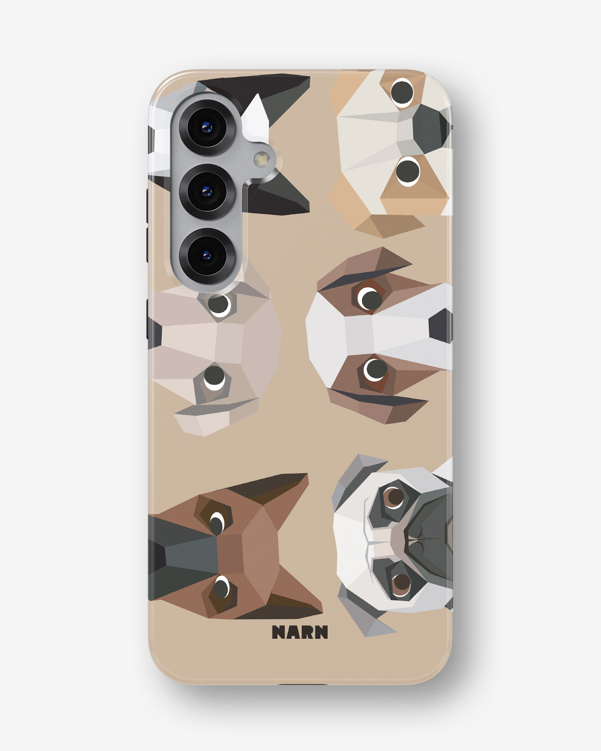 Samsung Galaxy S24 FE Tough Case – Cute Dogs - View 1