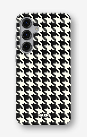 Samsung Galaxy S24 FE Tough Case – Houndstooth - View 1