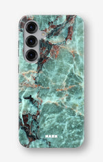 Samsung Galaxy S24 FE Tough Case – Green Marble - View 1