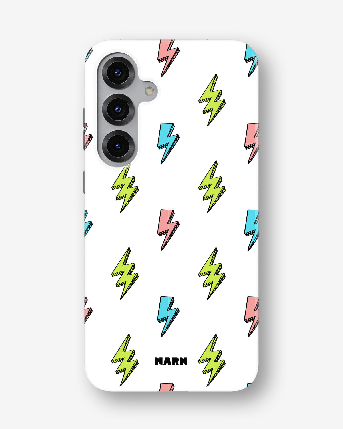Samsung Galaxy S24 FE Tough Case – Lightning Bolts - View 1