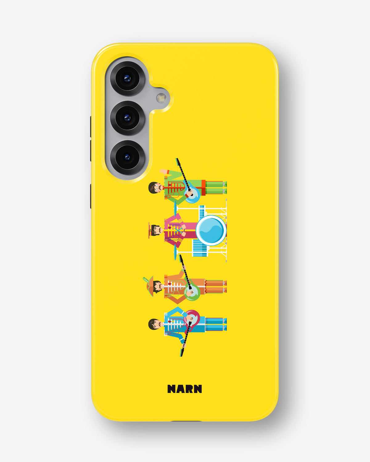 Samsung Galaxy S24 FE Tough Case – Beatles Yellow - View 1