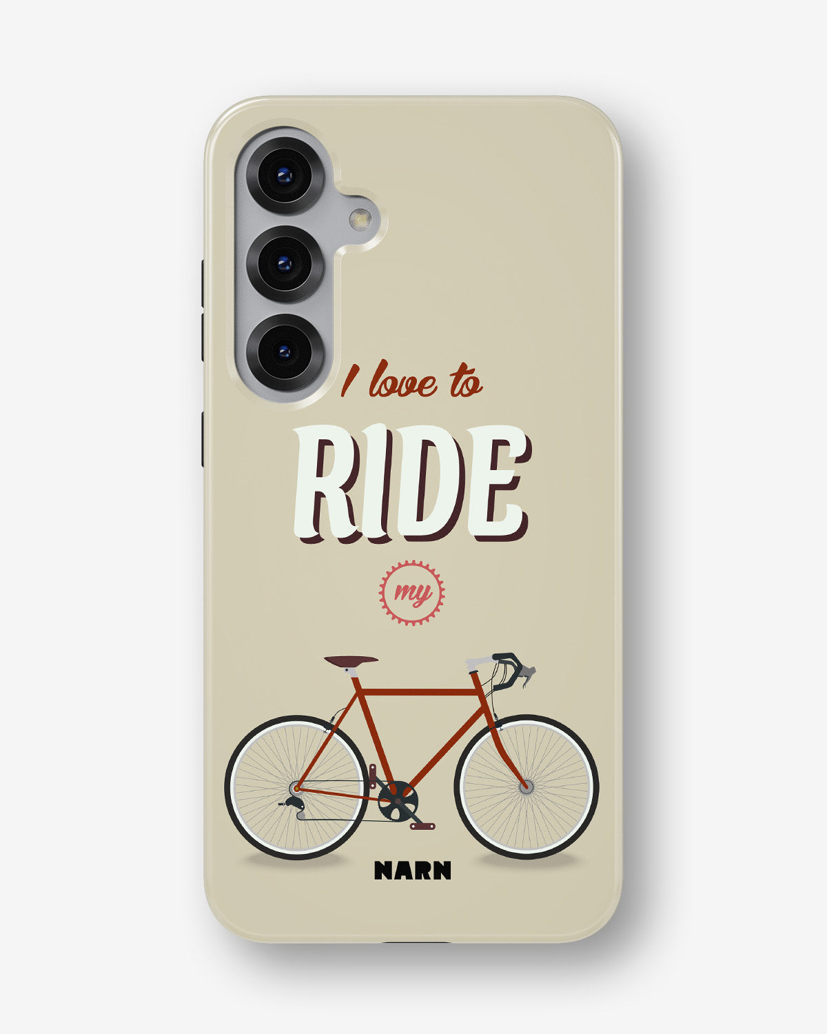 Samsung Galaxy S24 FE Tough Case – Ride My Bicycle - View 1