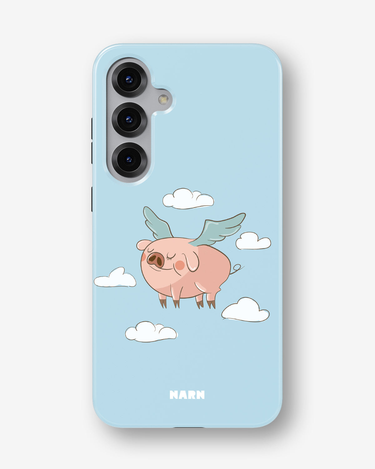 Samsung Galaxy S24 FE Tough Case – Dreamy Pig - View 1