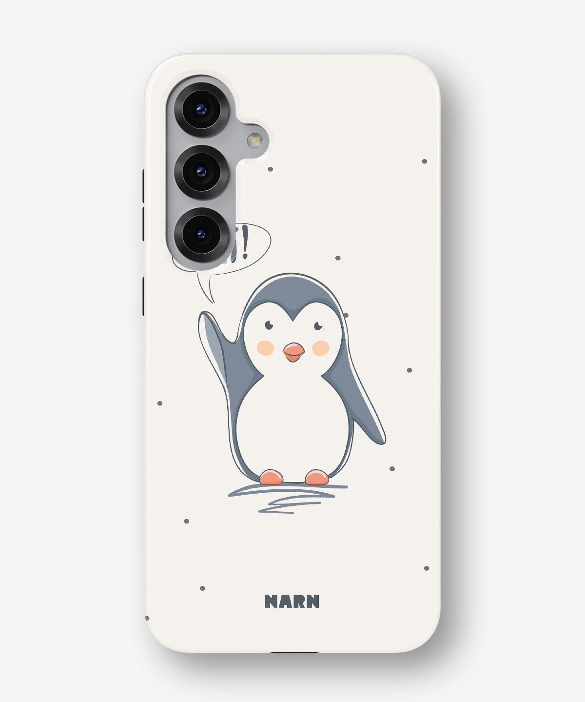 Samsung Galaxy S24 FE Tough Case – Cute Penguin - View 1