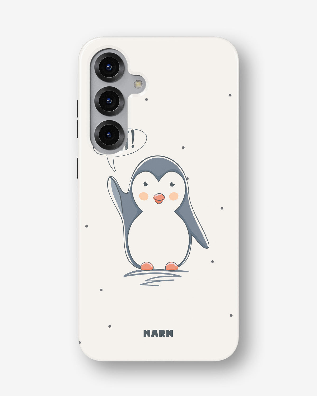 Samsung Galaxy S24 FE Tough Case – Cute Penguin - View 1