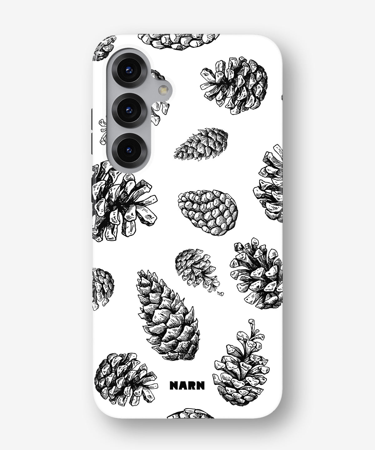 Samsung Galaxy S24 FE Tough Case – Pine Cones - View 1