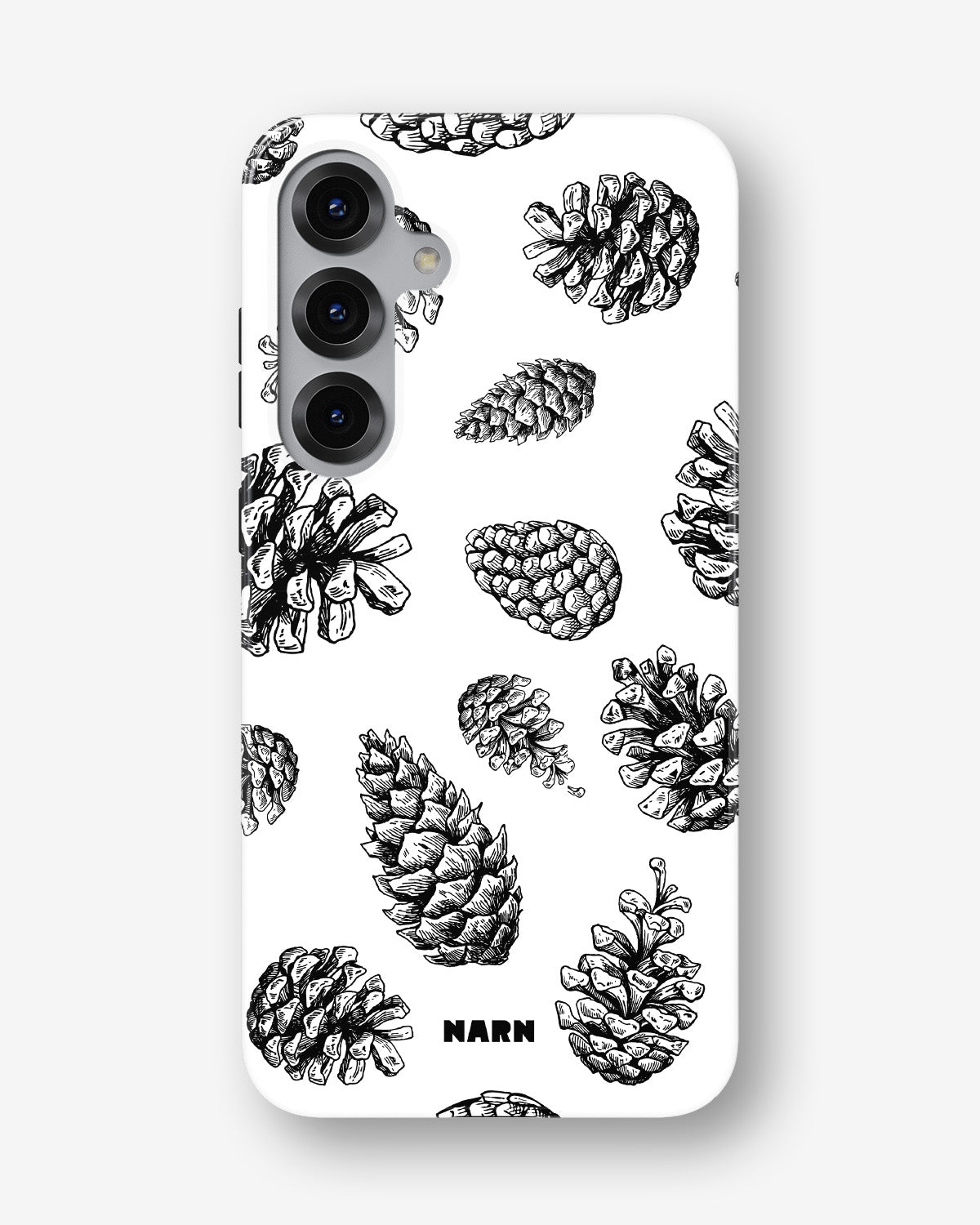Samsung Galaxy S24 FE Tough Case – Pine Cones - View 1