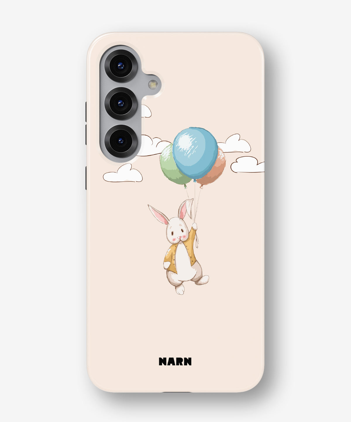 Samsung Galaxy S24 FE Tough Case – Flying Rabbit - View 1