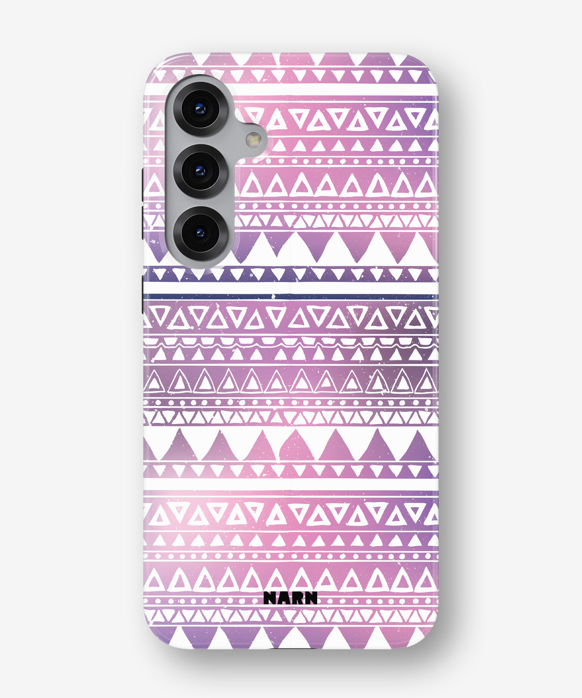 Samsung Galaxy S24 FE Tough Case – Purple Aztec - View 1