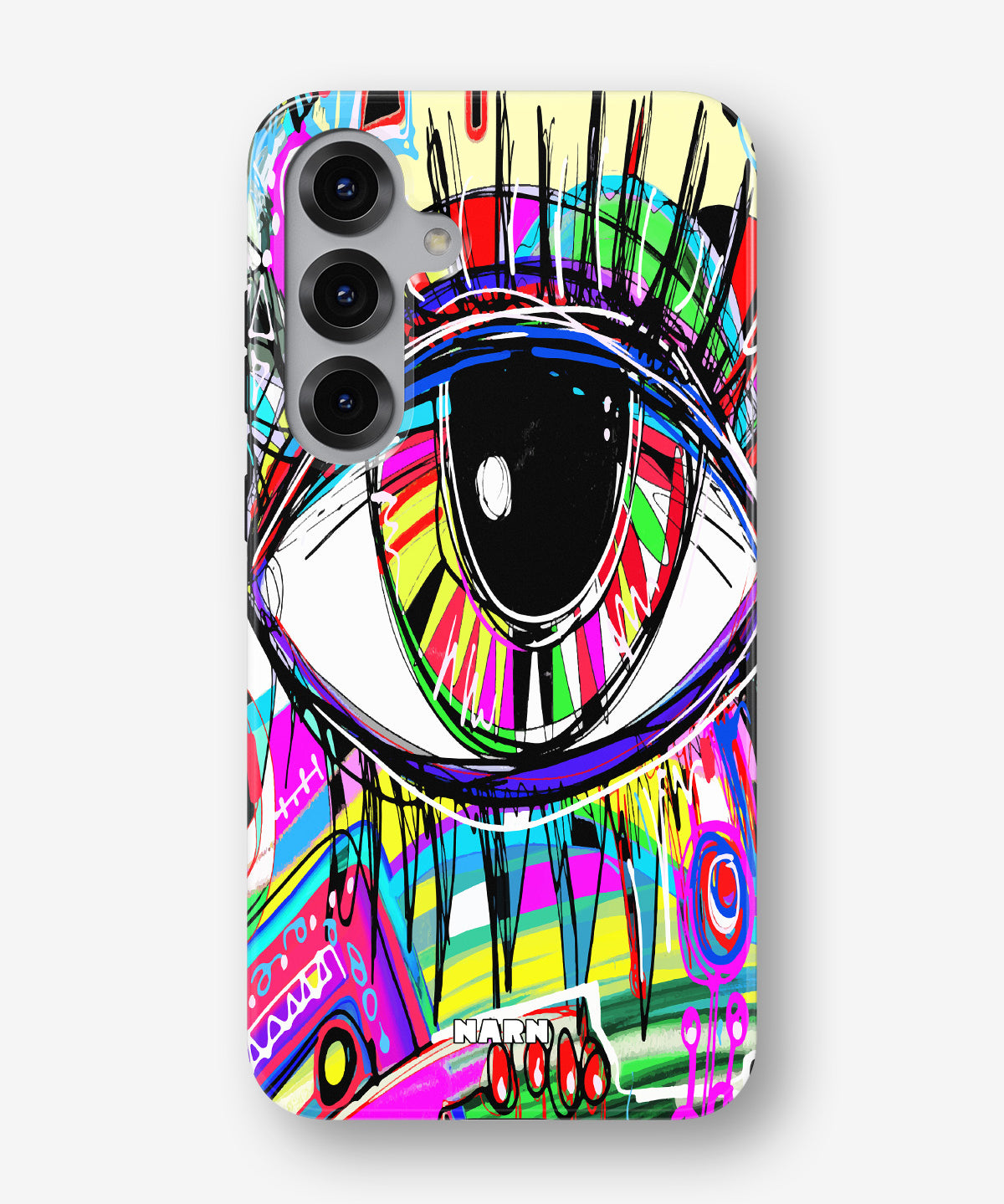 Samsung Galaxy S24 FE Tough Case – Abstract Eye - View 1