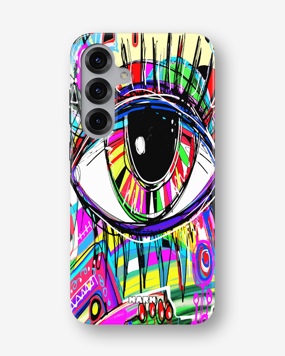 Samsung Galaxy S24 FE Tough Case – Abstract Eye - View 1