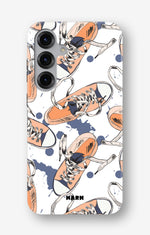 Samsung Galaxy S24 FE Tough Case – Apricot Sneakers - View 1