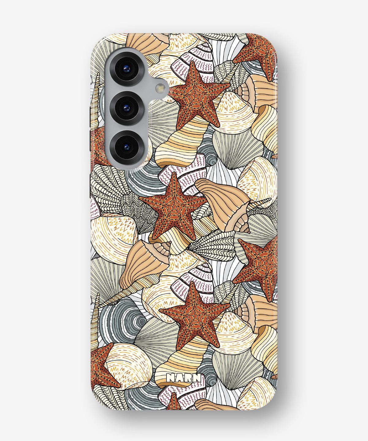 Samsung Galaxy S24 FE Tough Case – Sea Shells - View 1
