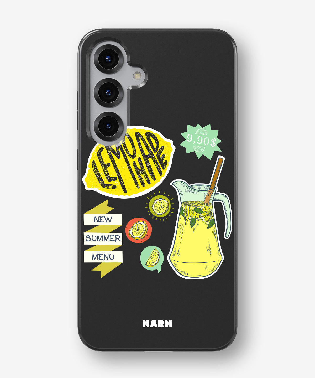 Samsung Galaxy S24 FE Tough Case – Lemon Summer - View 1