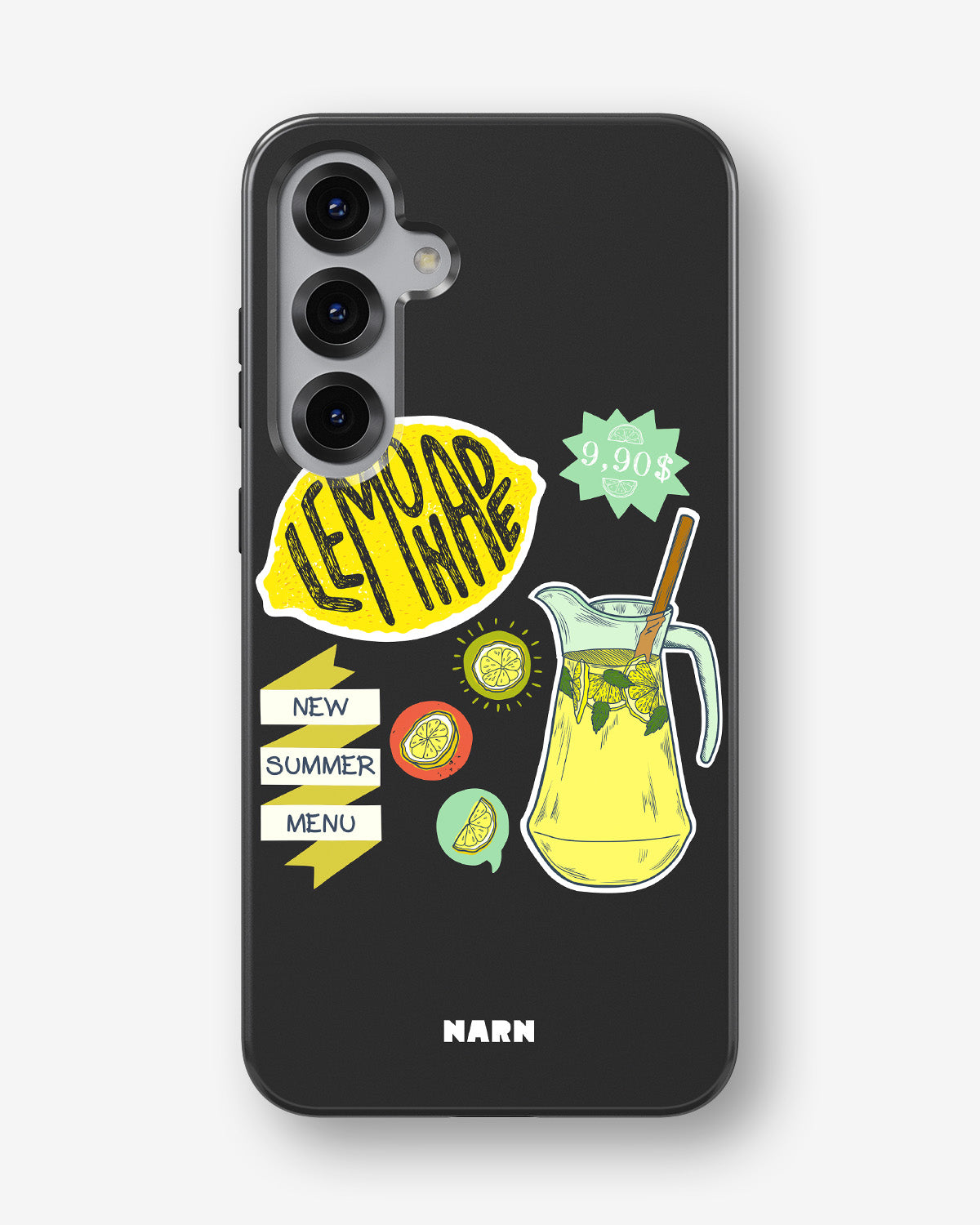 Samsung Galaxy S24 FE Tough Case – Lemon Summer - View 1