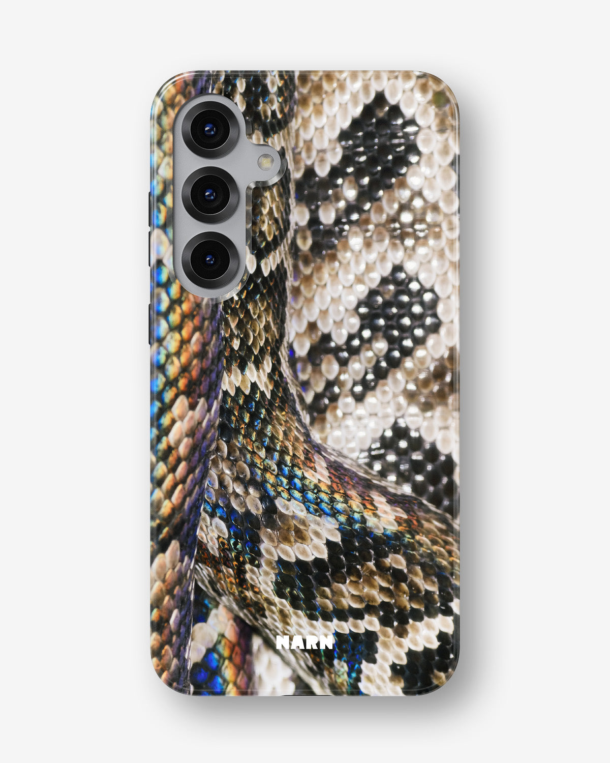 Samsung Galaxy S24 FE Tough Case – Shining Snakeskin - View 1